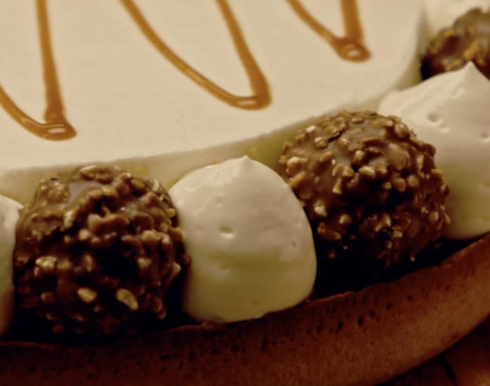 Cheesecake de Ferrero Rocher