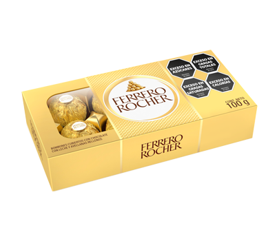 Caja de regalo mediana de 8 bombones