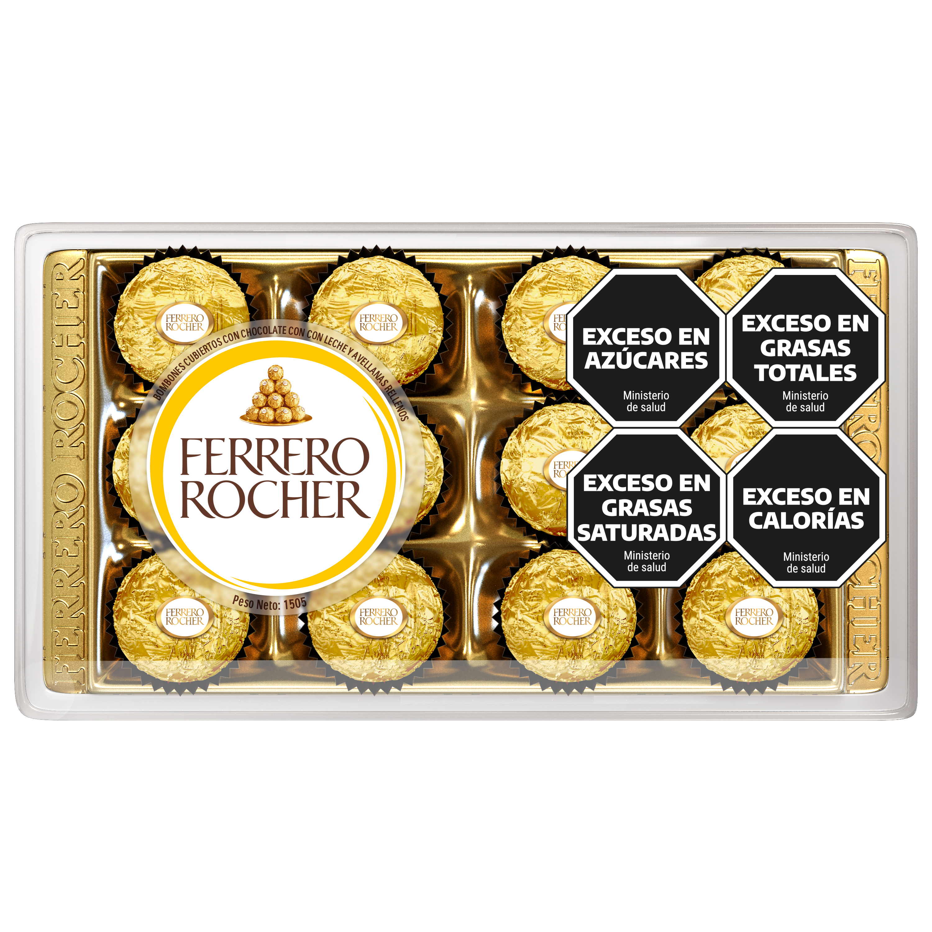 Caja de regalo de 12 bombones