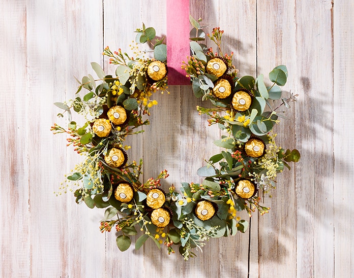 Ferrero Rocher Christmas Wreath