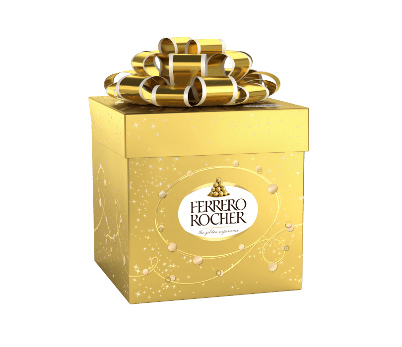 Cube Ferrero Rocher 18 Pièces