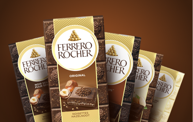 Le chocolat Ferrero Rocher
