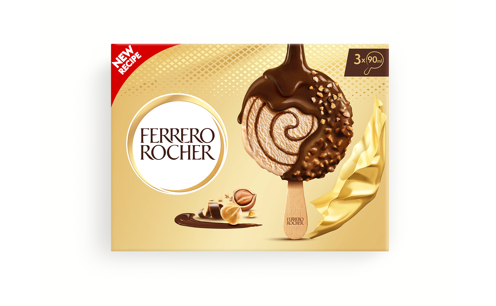 FERRERO ROCHER ICE CREAM