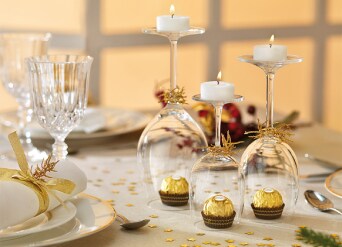 Glass Candle Bells