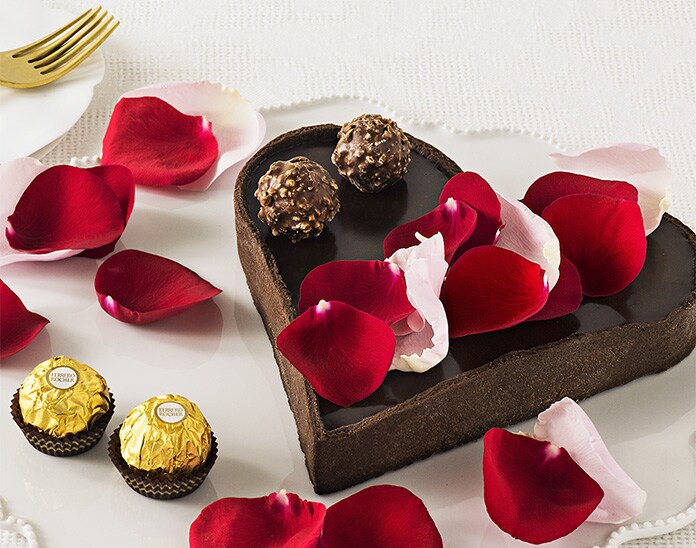 Coração de Ferrero Rocher