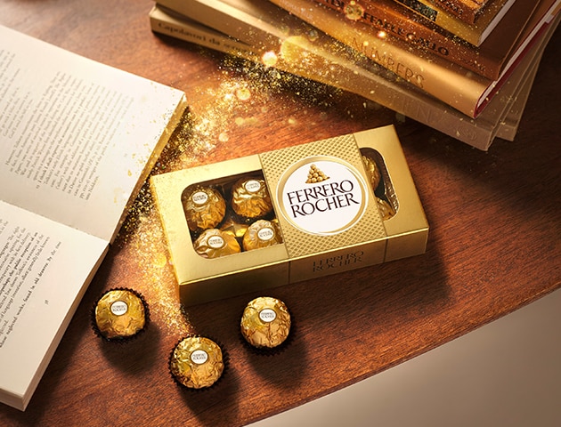 【デニム8】Ferrero Rocher 4粒入り 8 unidades