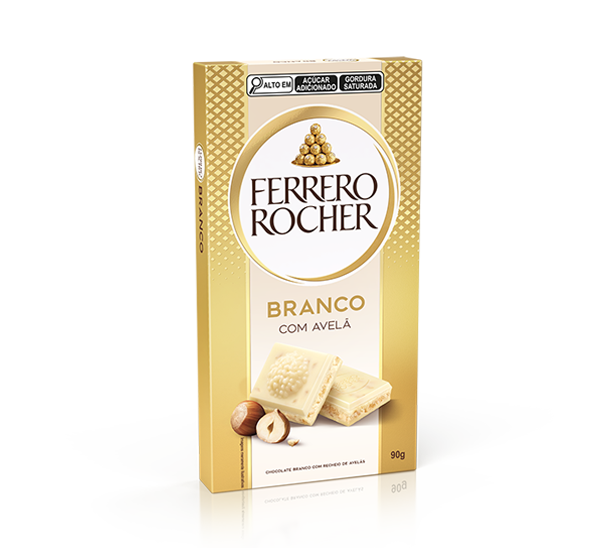 Tablete Branco com Avelã