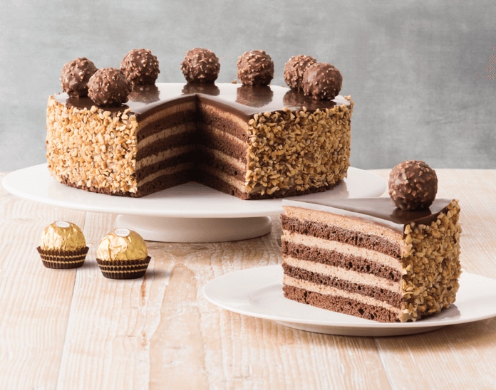 Gâteau au chocolat et aux noisettes