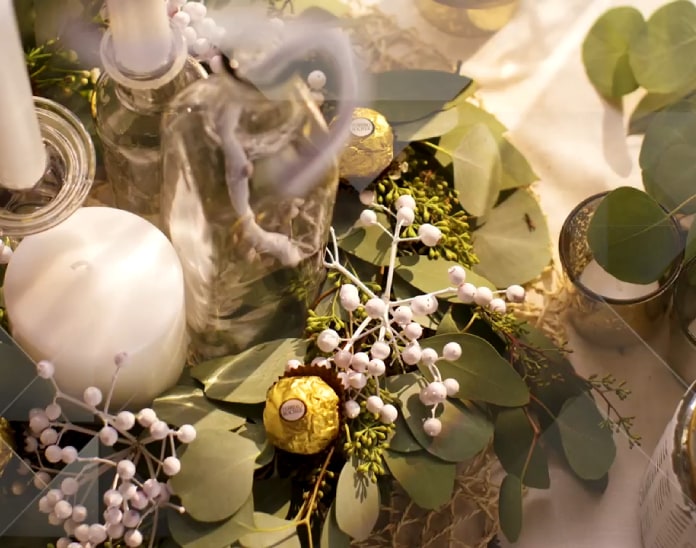 Festive Candle Wreath