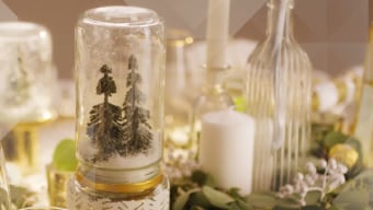 Boule à neige Féérie hivernale