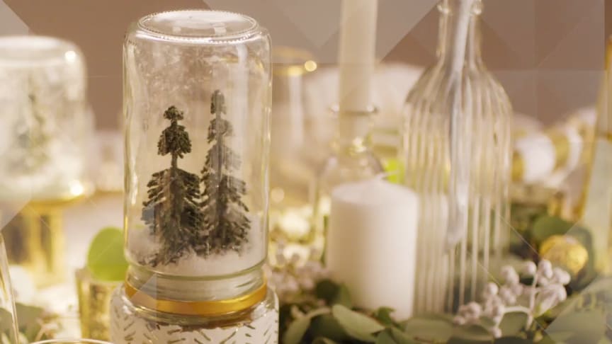 Boule à neige Féérie hivernale