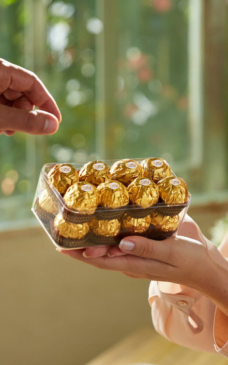 Mini cube de chocolat publicitaire Ferrero - 100% BtoB - Cadoétik