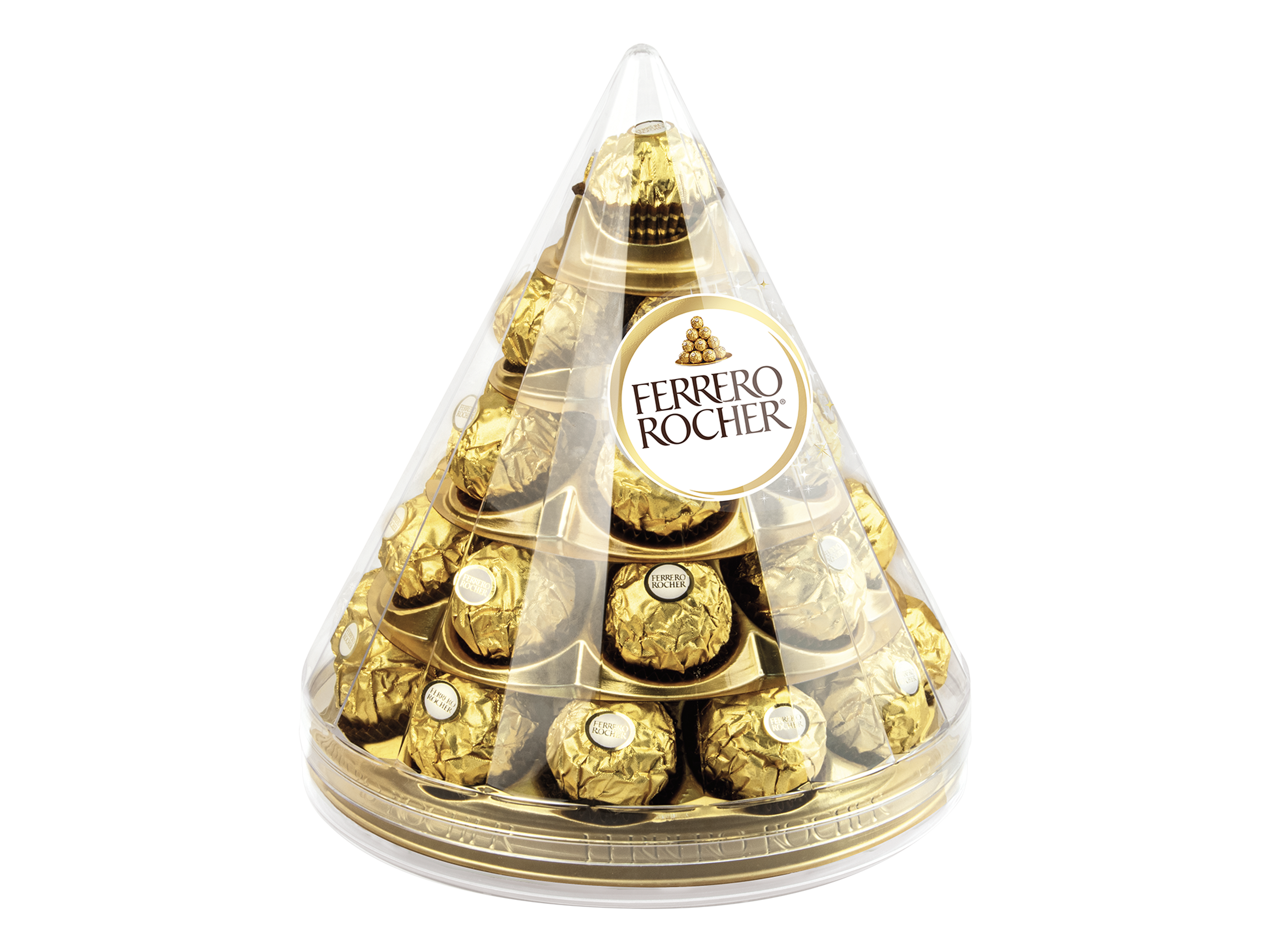 Cône Ferrero Rocher® de 28 Confiseries
