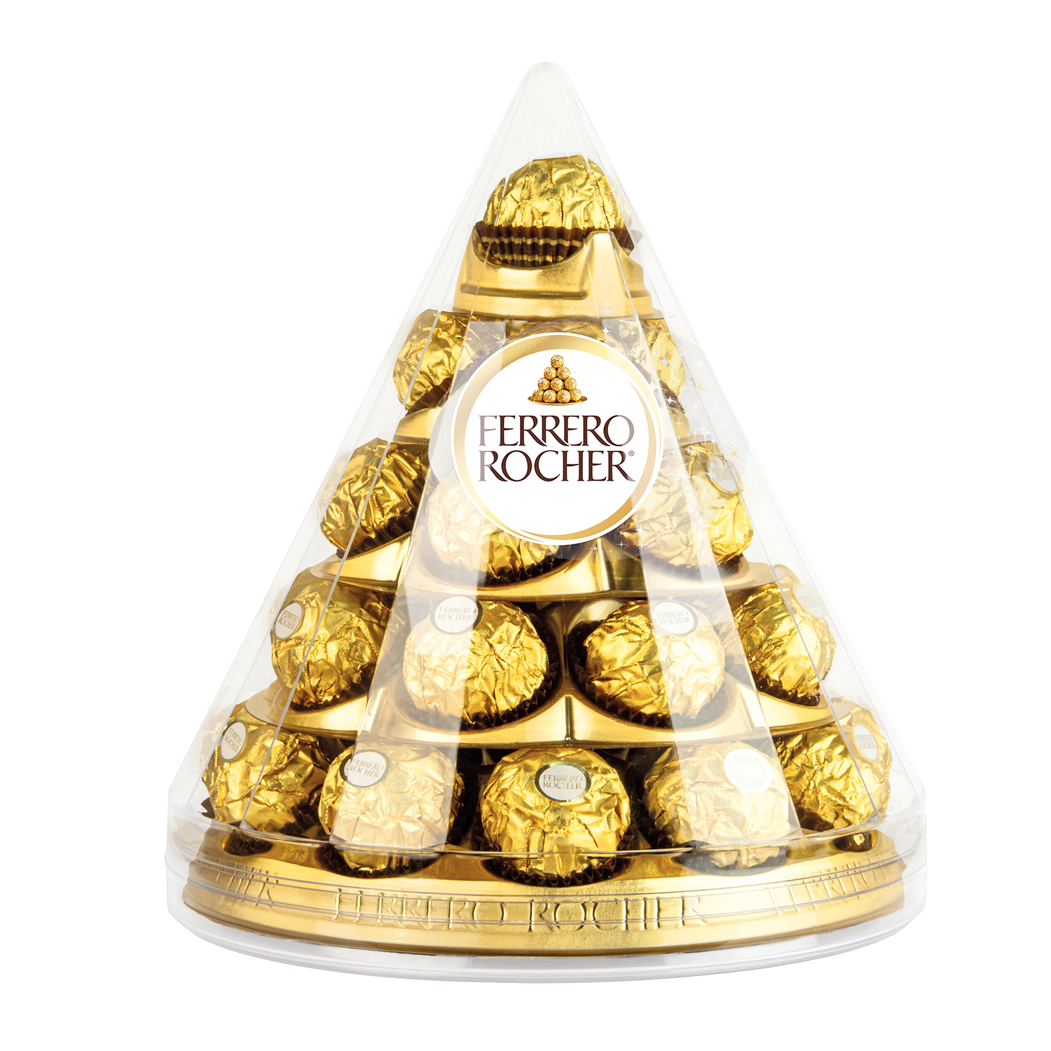 Cône Ferrero Rocher® de 28 Confiseries