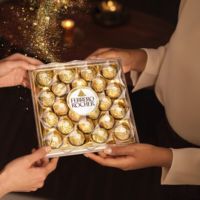 Silver top ferrero rocher
