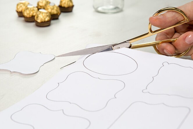 Goldenes Mitbringsel