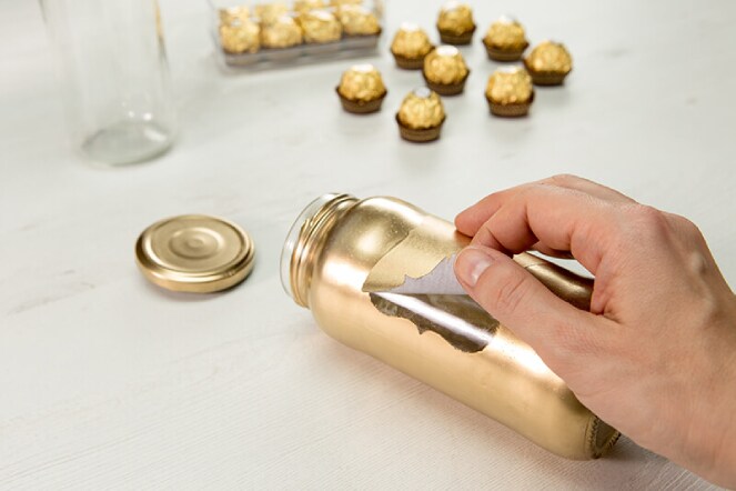 Goldenes Mitbringsel