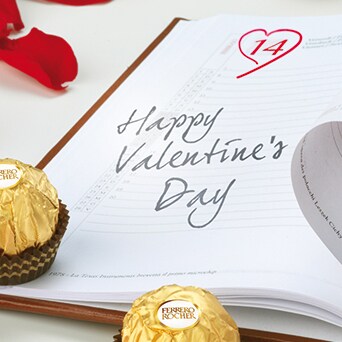 Romantischer Valentinsgruß