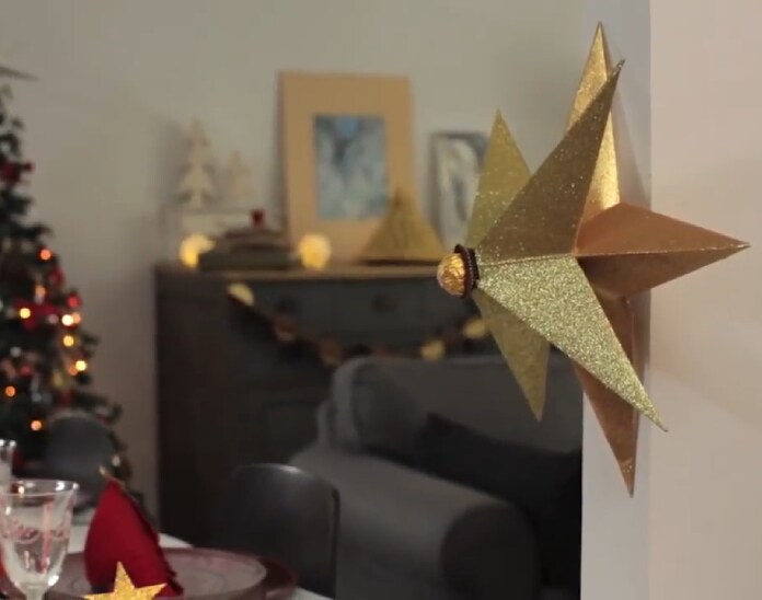 Goldener Weihnachtsstern