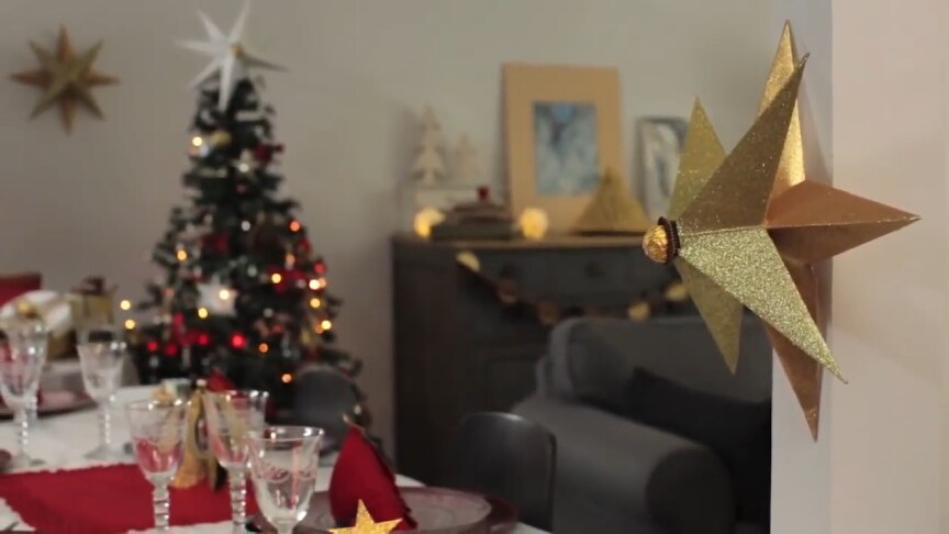 Goldener Weihnachtsstern