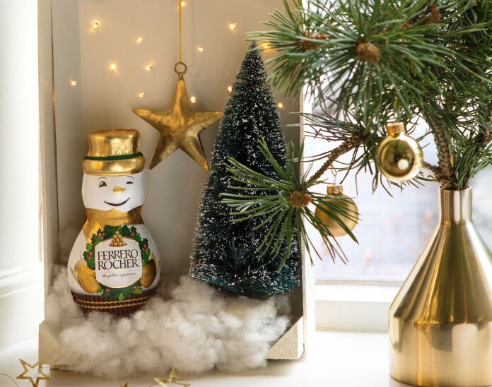 Winterliches Schaufenster