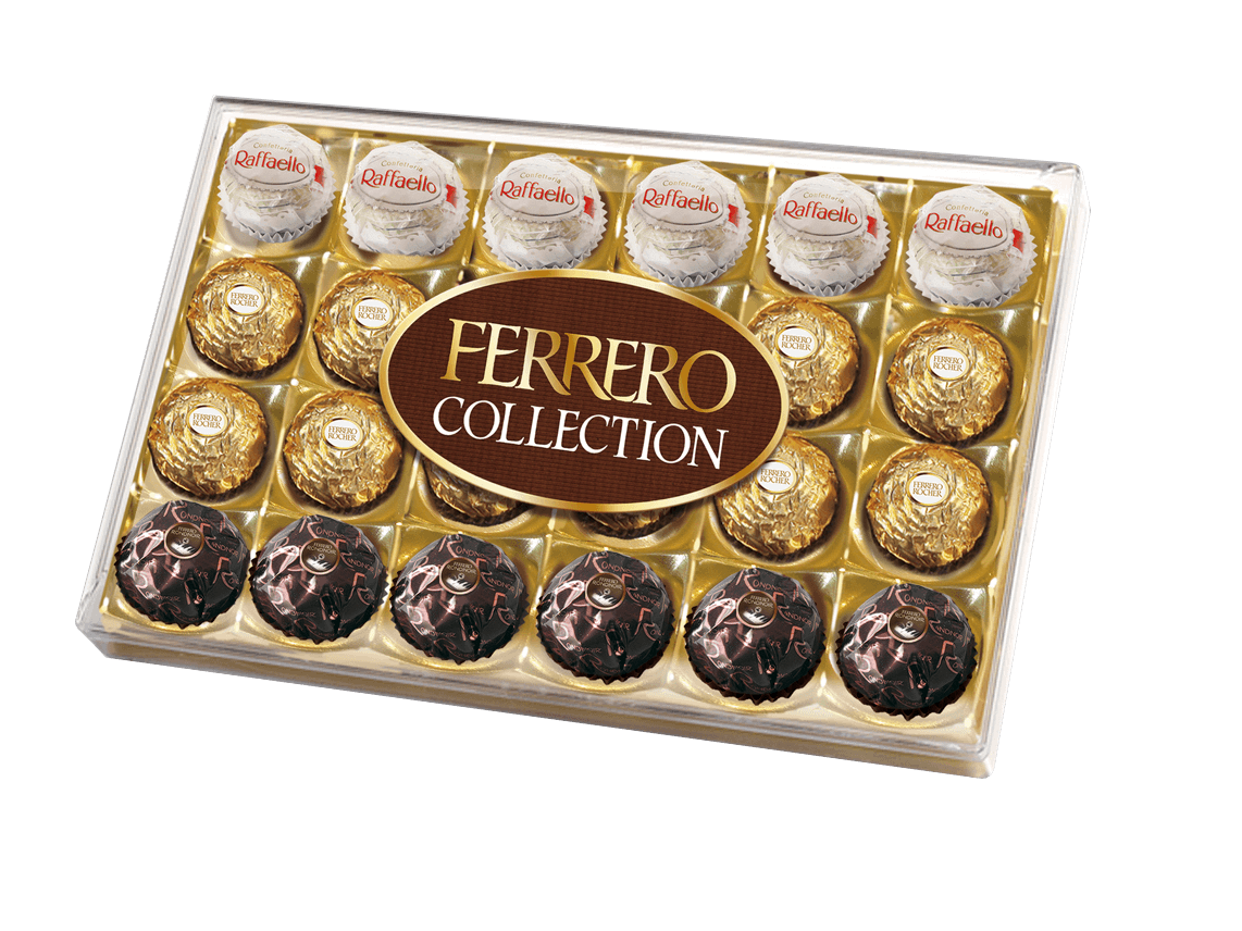 24 Darabine Ferrero Kollektsioon Praliinide Valik