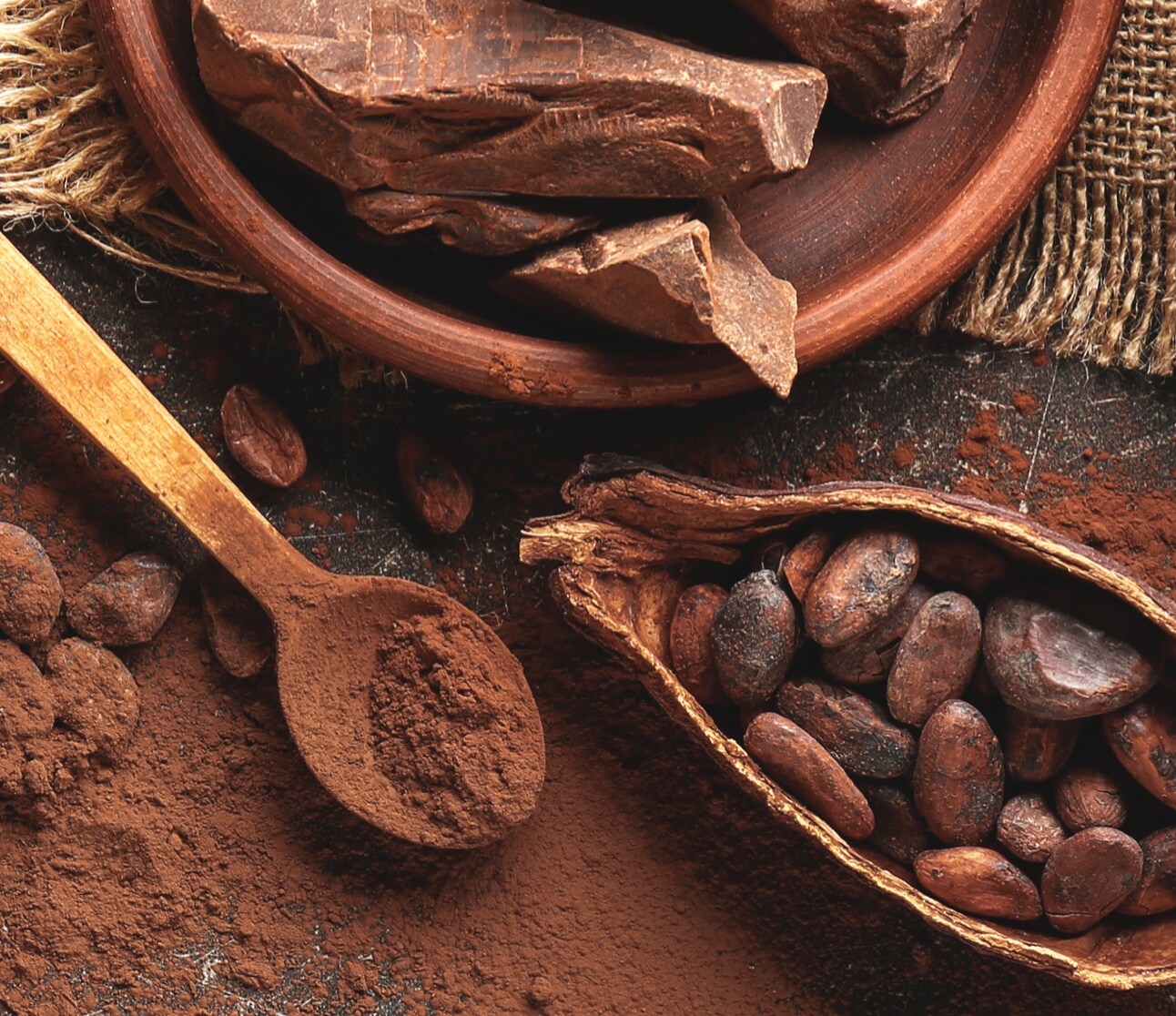 Chocolate and cocoa