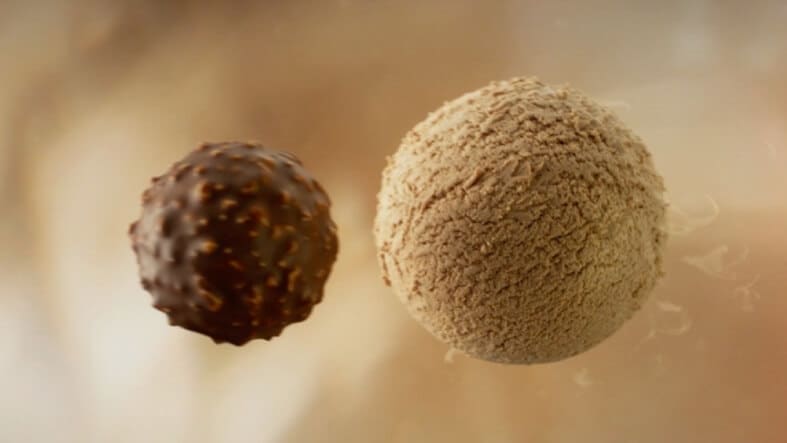 Helados de Ferrero Rocher