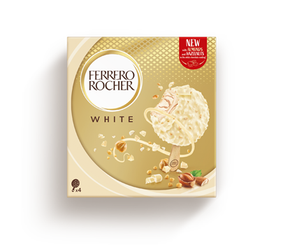 Helado Ferrero Rocher White