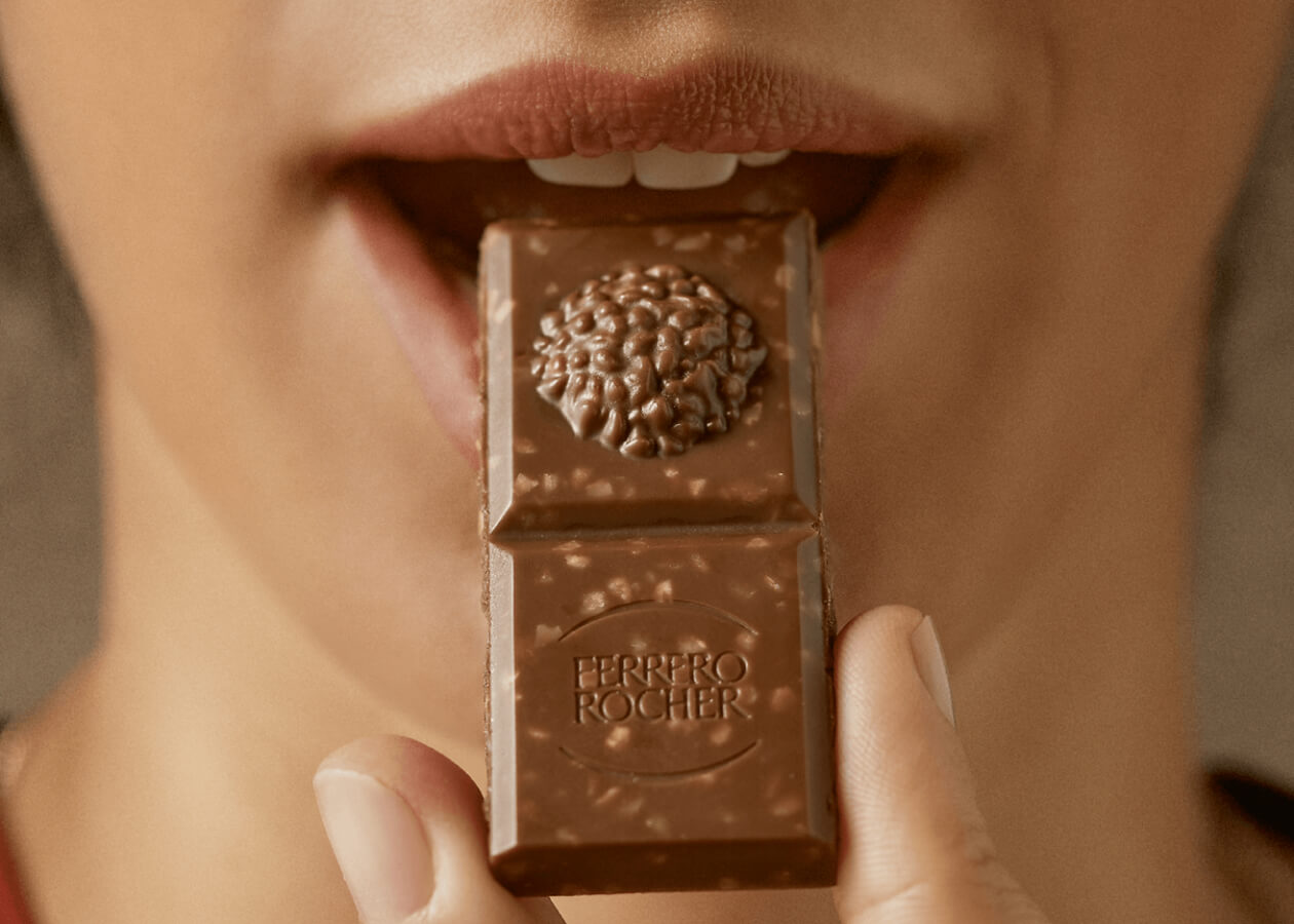 Les tablettes de chocolat Ferrero Rocher, le "Moment moi"