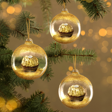 Boule de Noël Ferrero Rocher