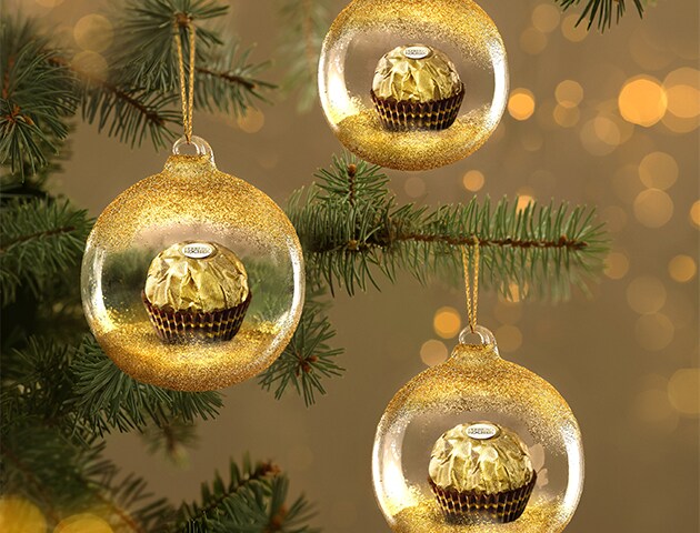 Boule de Noël Ferrero Rocher
