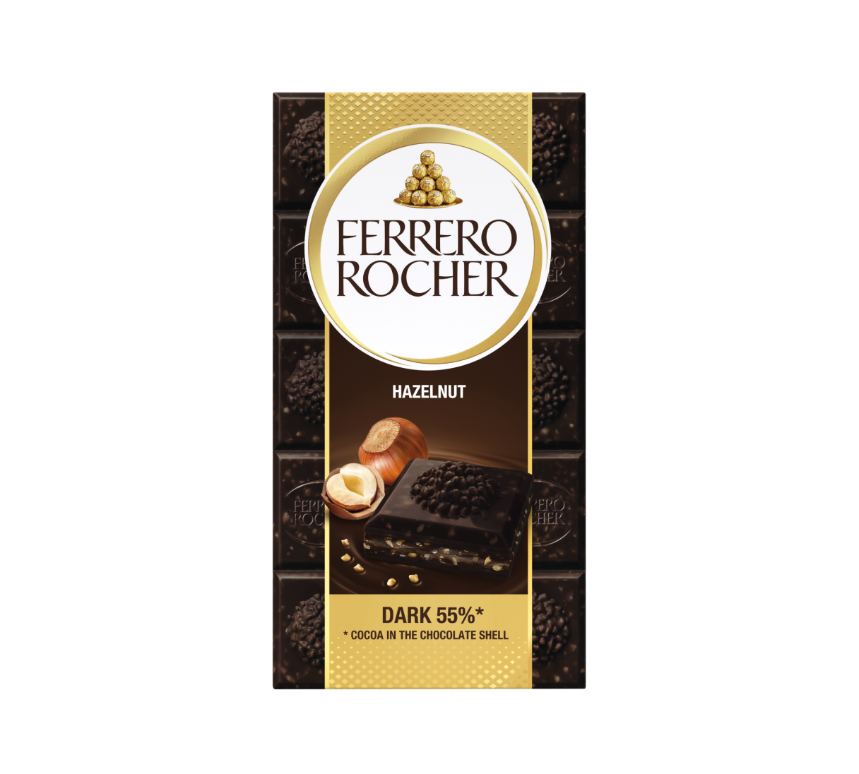 Ferrero Rocher TÁBLÁS 55% ÉTCSOKOLÁDÉ MOGYORÓVAL