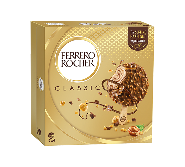 4 darabos Ferrero Rocher tejcsokoládés jégkrém