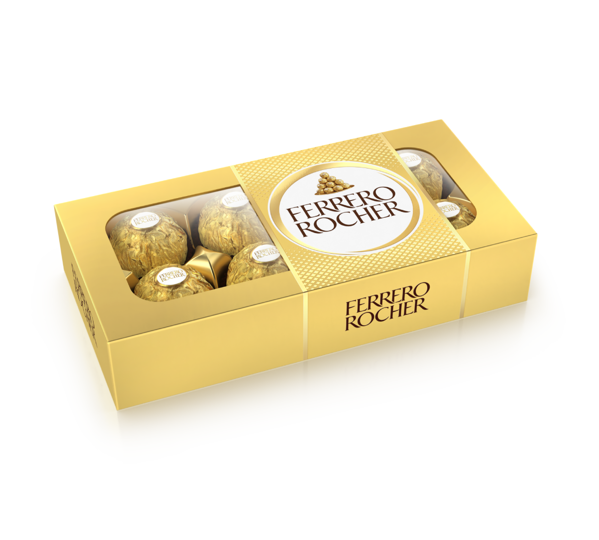 Ferrero Rocher, 8 pièces, boîte de 100 g