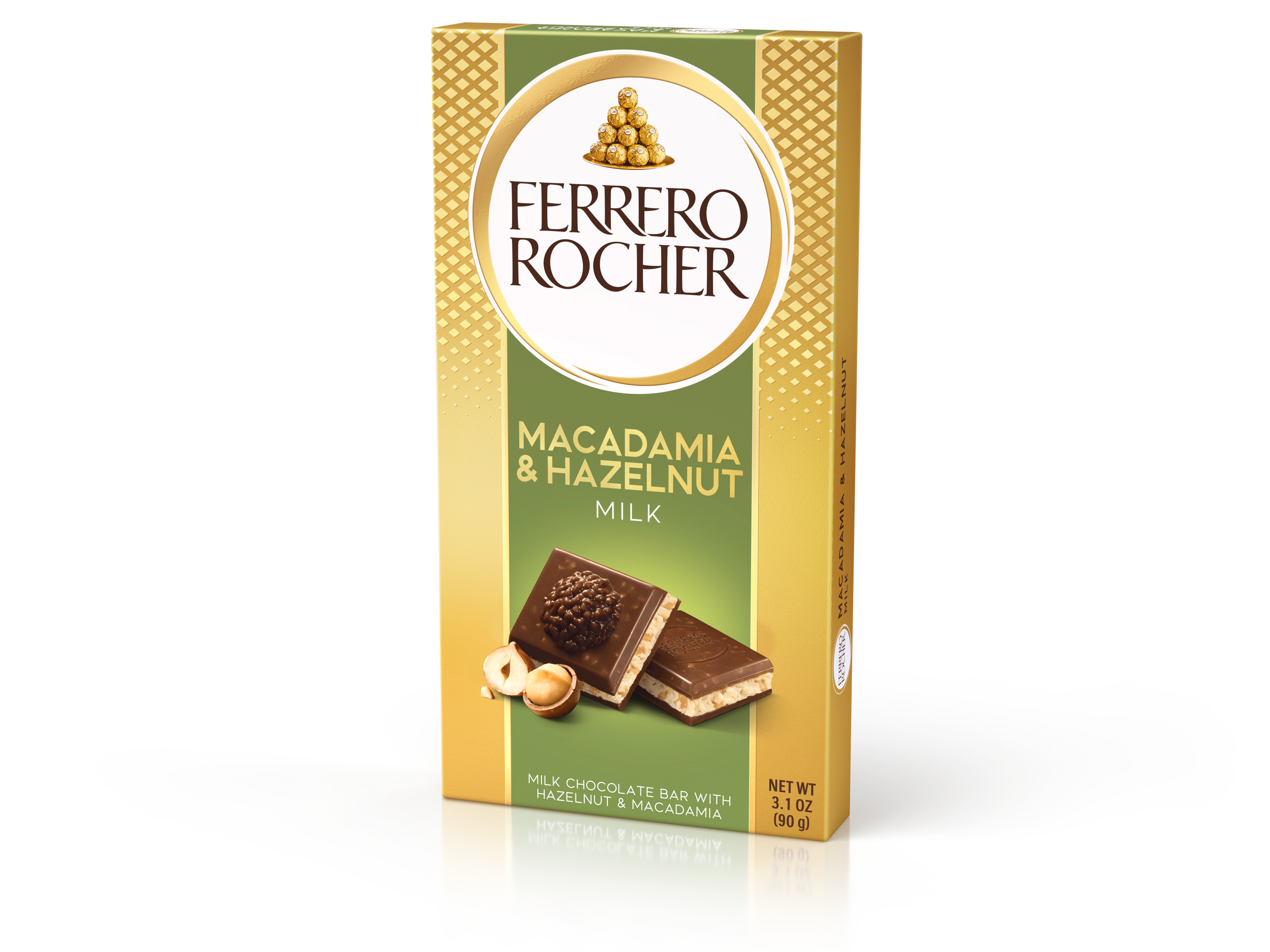 Milk Chocolate Bar With Hazelnut And Macadamia​