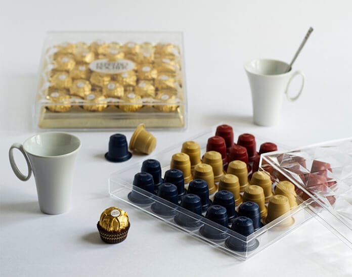 Contenitore per capsule del caffè