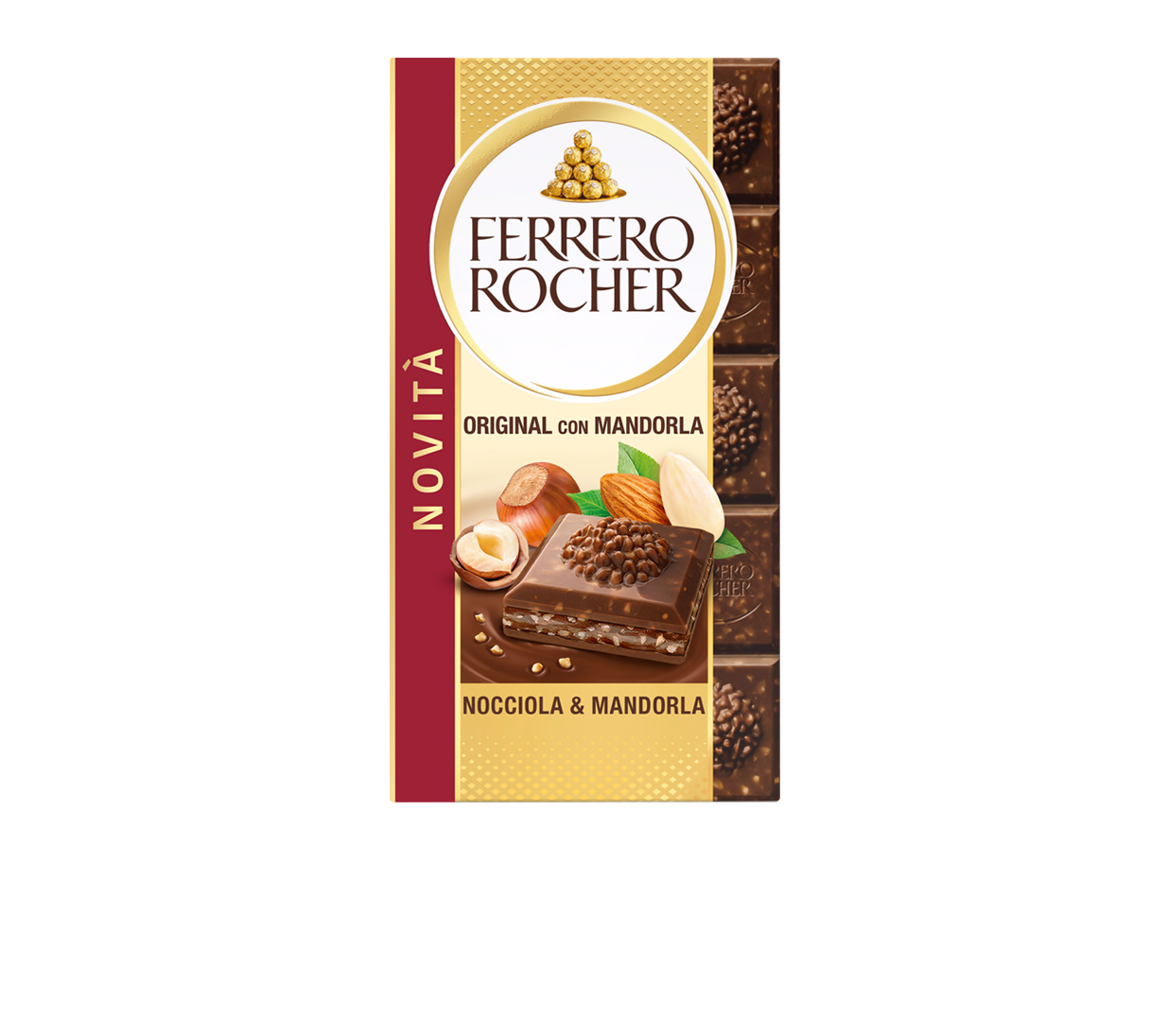 Tavoletta di cioccolato al latte original con mandorla