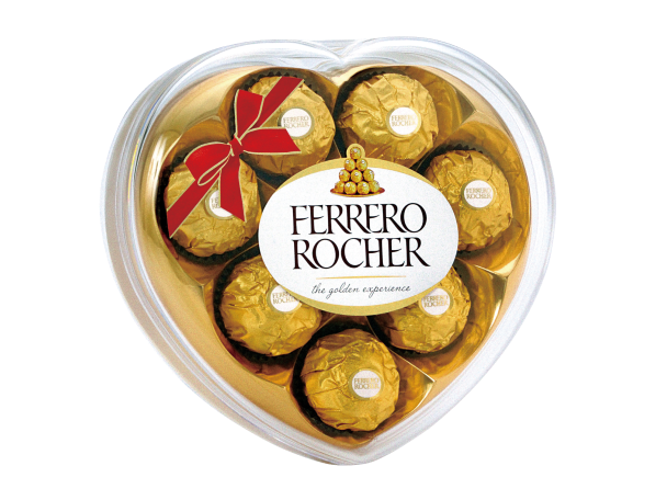 Ferrero Rocher Transparent Heart 8 Pieces