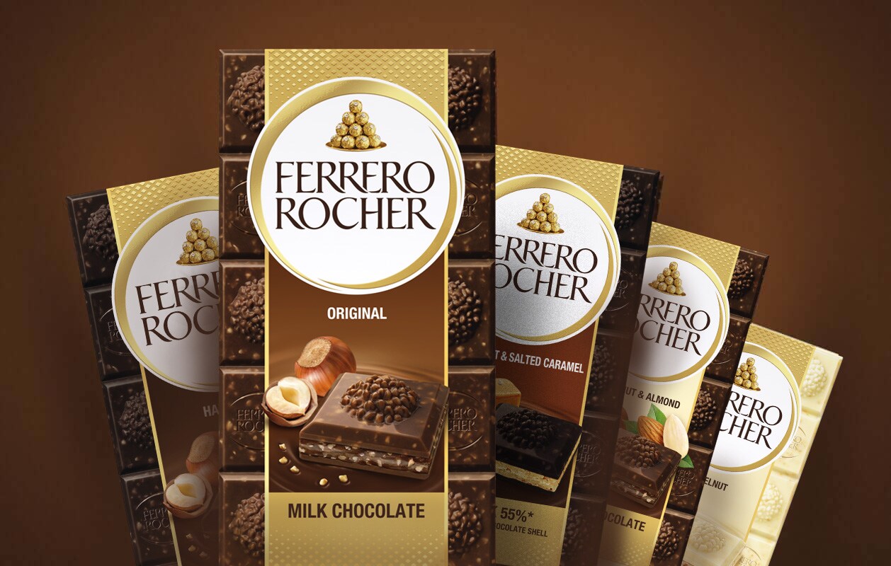 Ferrero Rocher Chocolate Bars