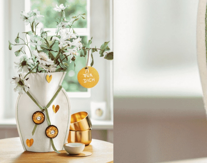 Popierinis vazos gaubtas