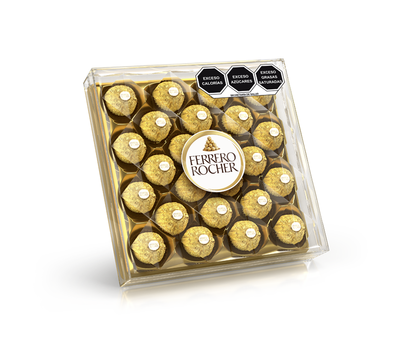 Caja de regalo con 24 porciones