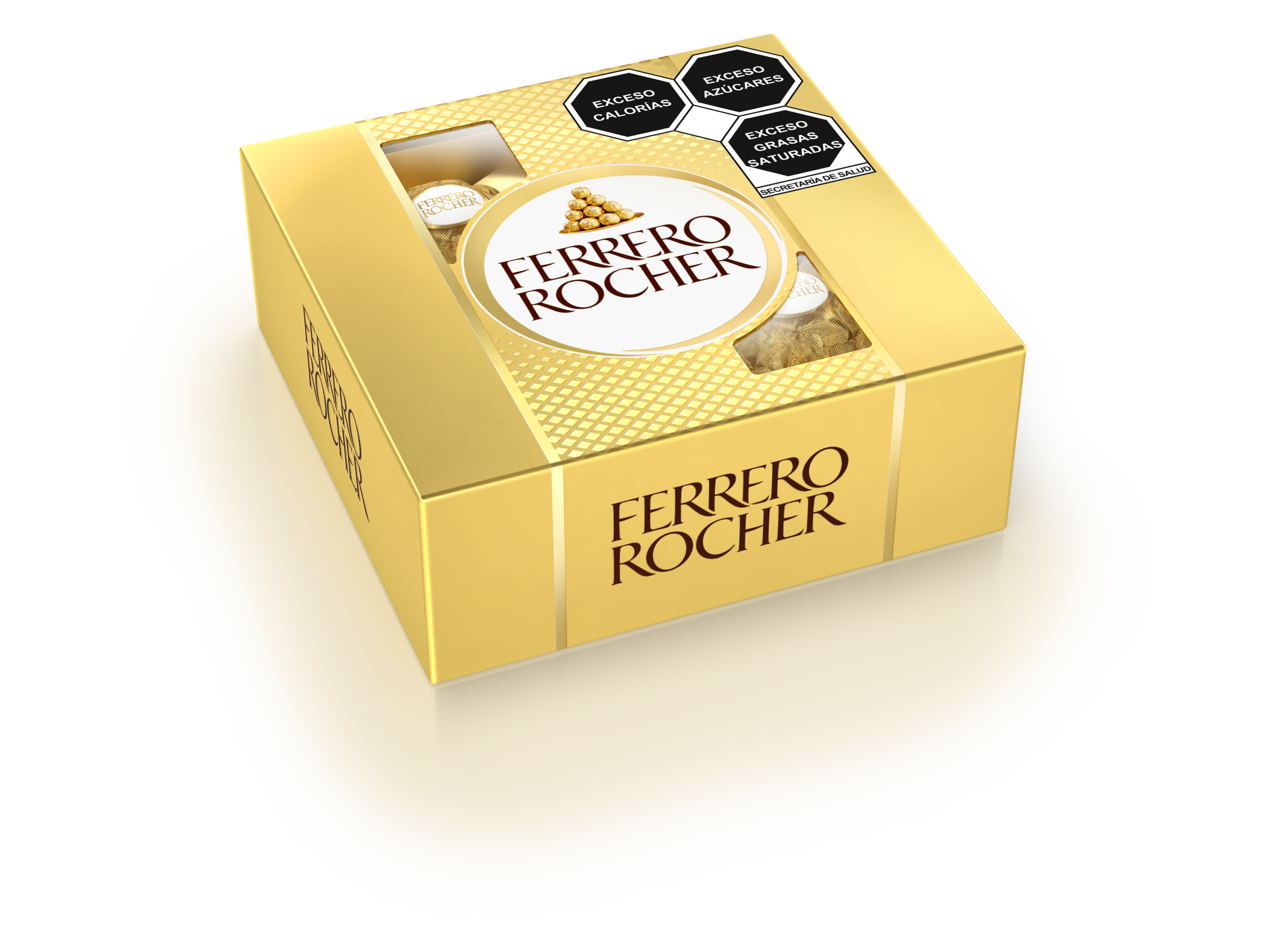 Caja de regalo con 4 porciones