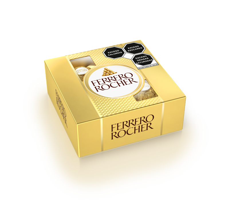 Caja de regalo con 4 porciones