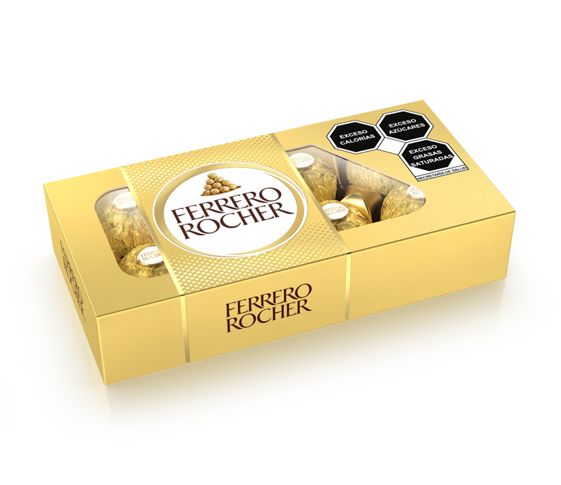 Caja de regalo con 8 porciones