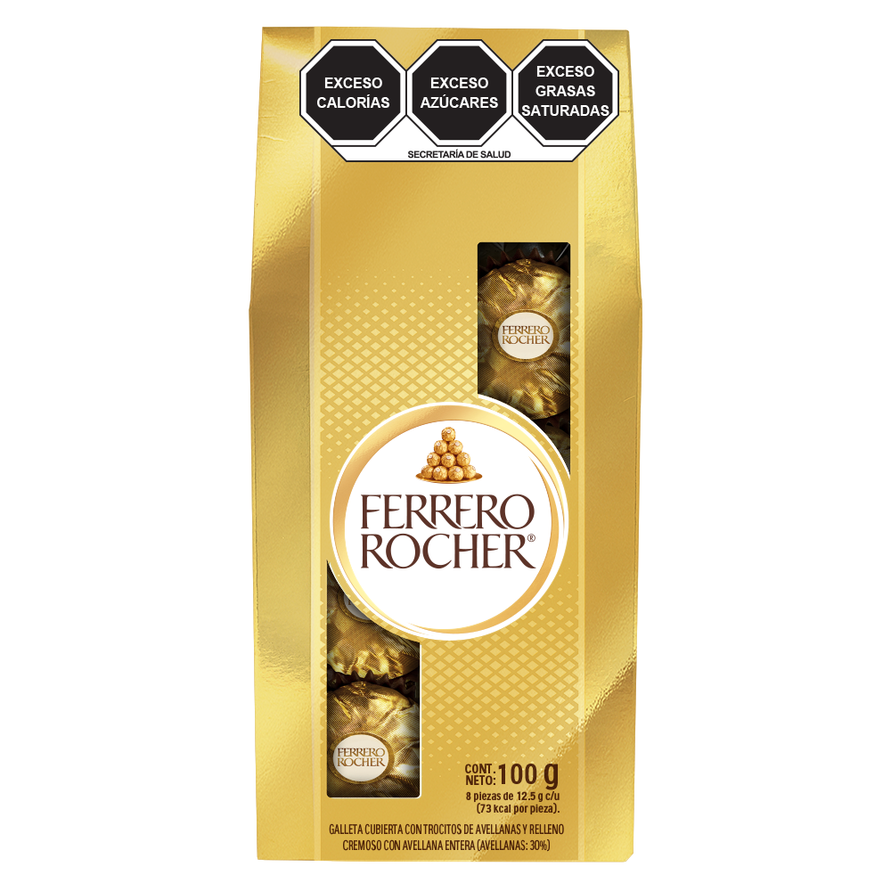 Bolsa de regalo con 8 porciones