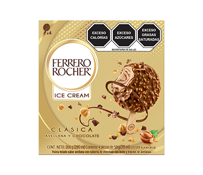 Ice Cream Clásica; 4 Piezas