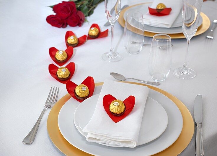 Ferrero Rocher gouden harten