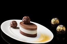 Chocolade panna cotta
