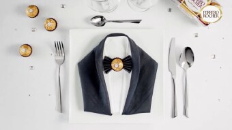 Tuxedo Napkin